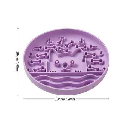 Ciotola Slow Feeder per Gatti - Anti Voracità (Vari Colori)