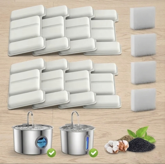 Kit Completo Filtri Ricambio per Fontana PurrOasis